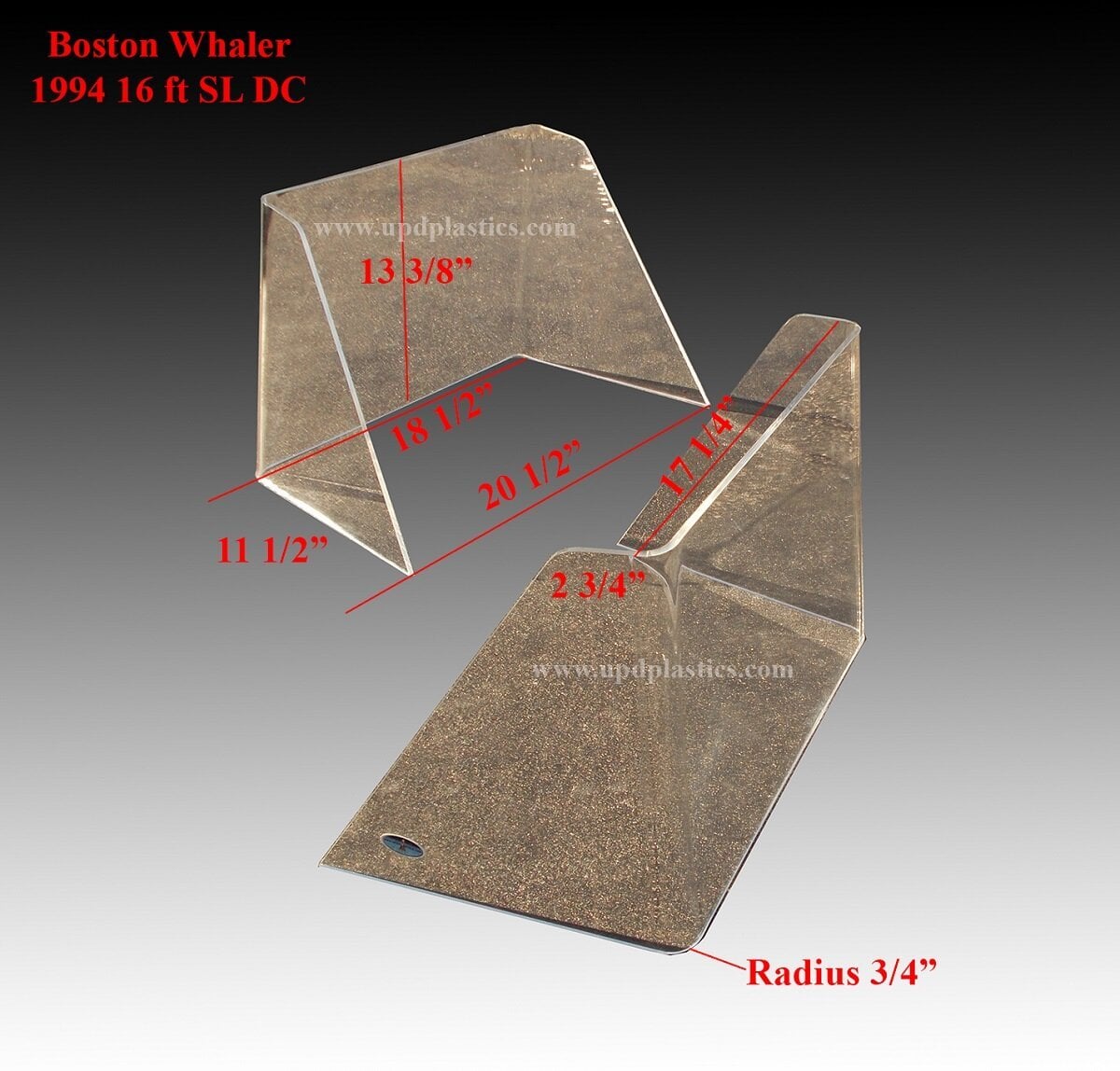 Boston Whaler 1994 16ft SL DC