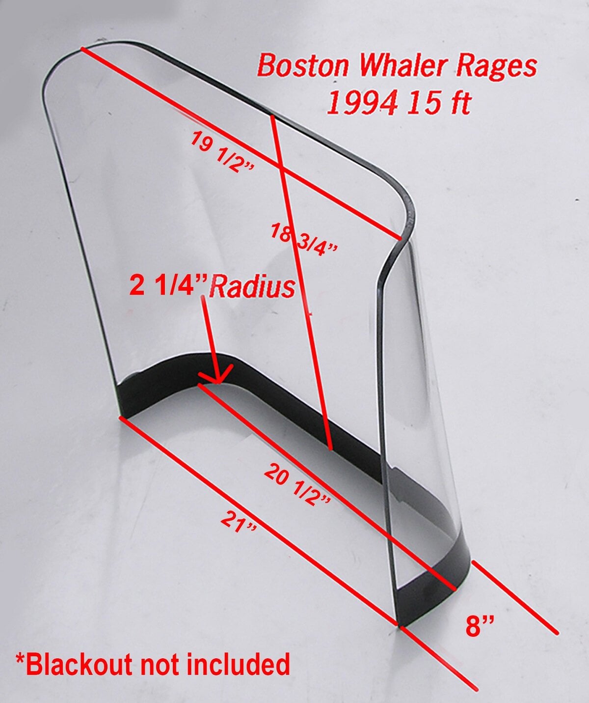 Boston Whaler 1994 15ft Rage Jet Boat