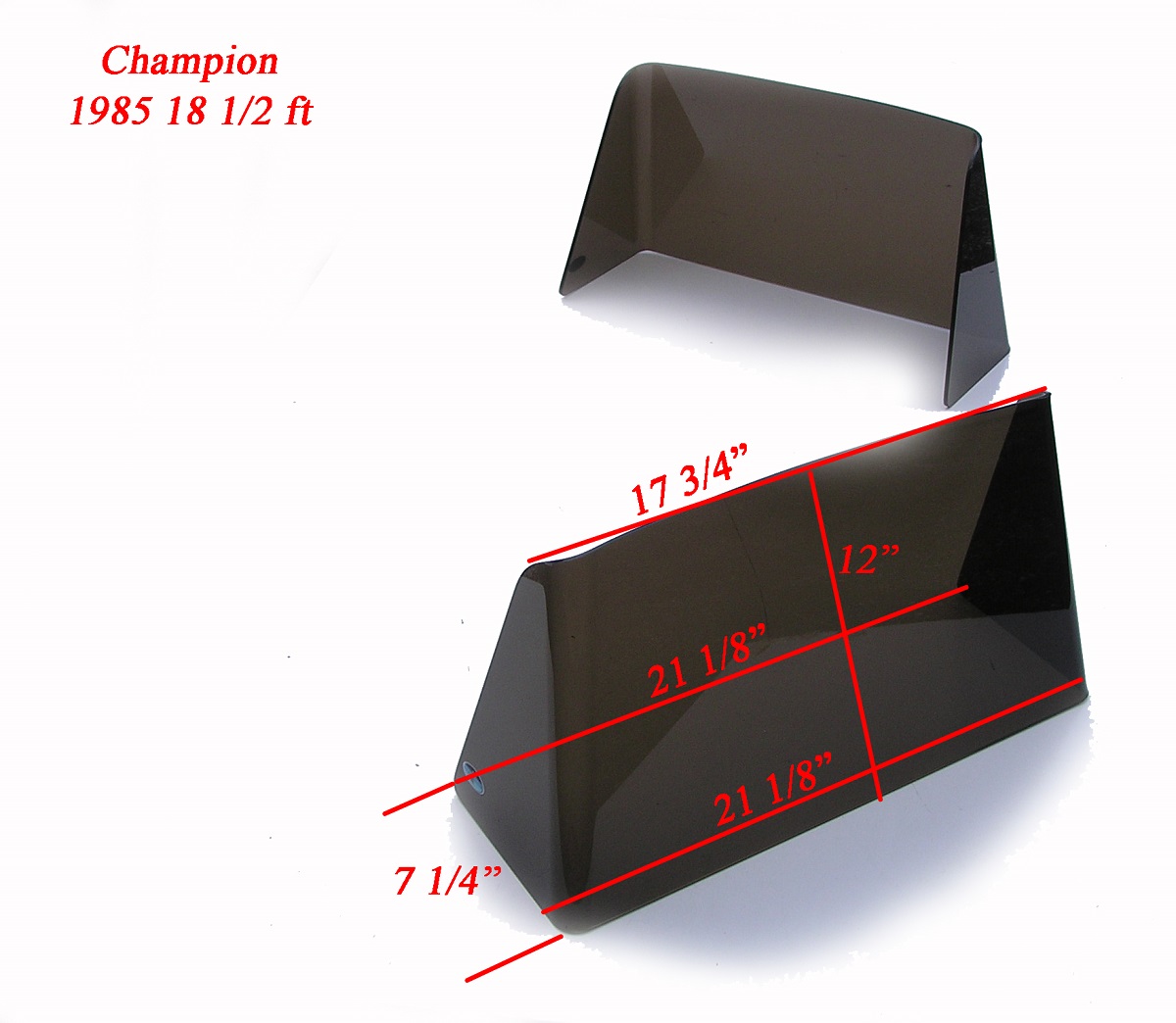 Champion 1985 18 1/2 ft Bass Boat DC