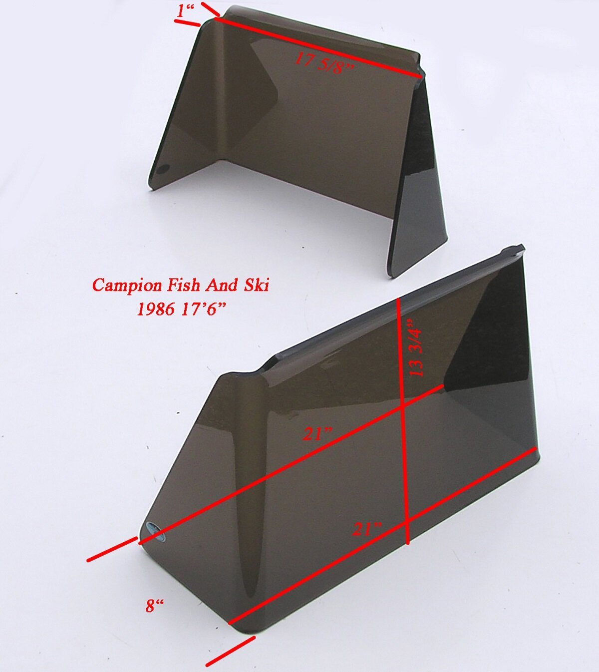Champion 1986 18’4” Fish and Ski DC