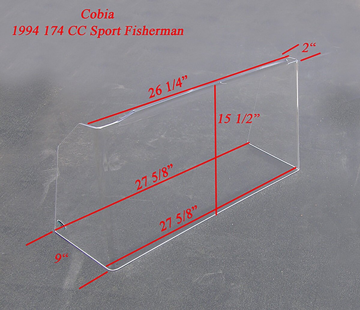 Cobia 1994 174 CC SF Sport Fisherman
