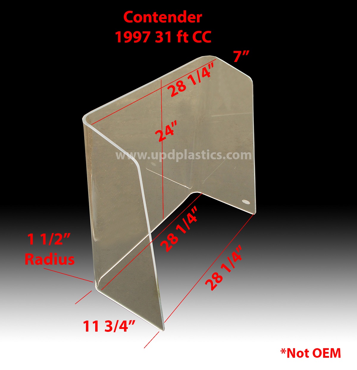 Contender 1997 31ft CC
