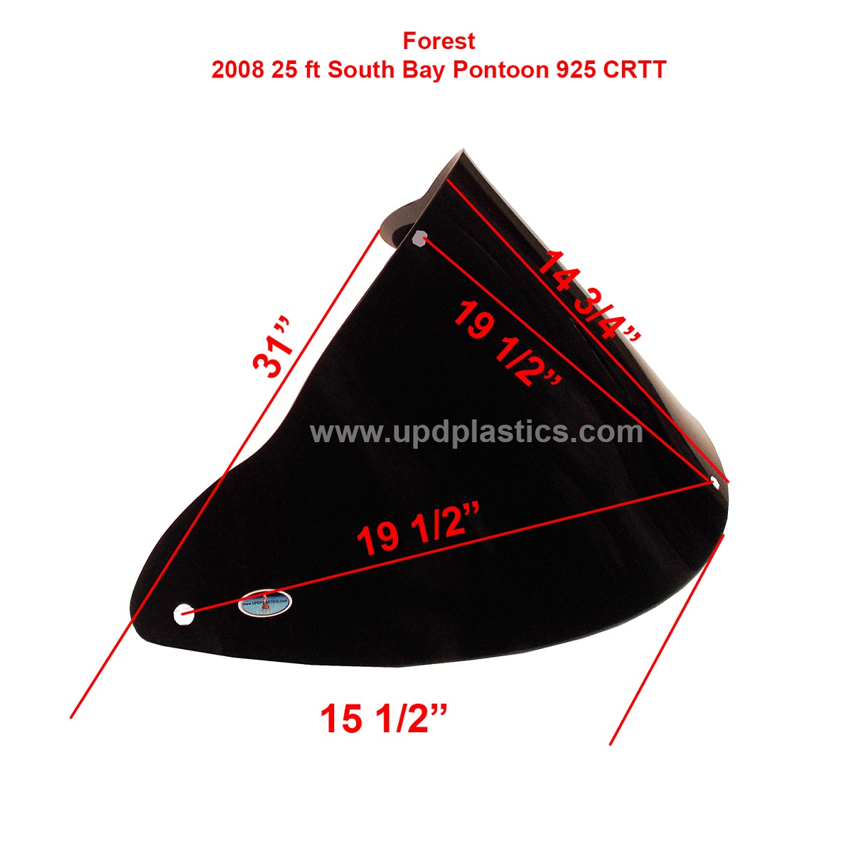 Forest River 2008 25ft South Bay Pontoon 925 CRTT