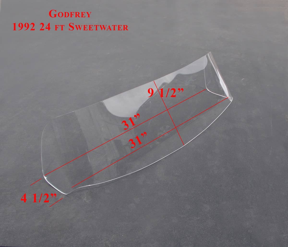 Godfrey 1992 24ft Sweetwater