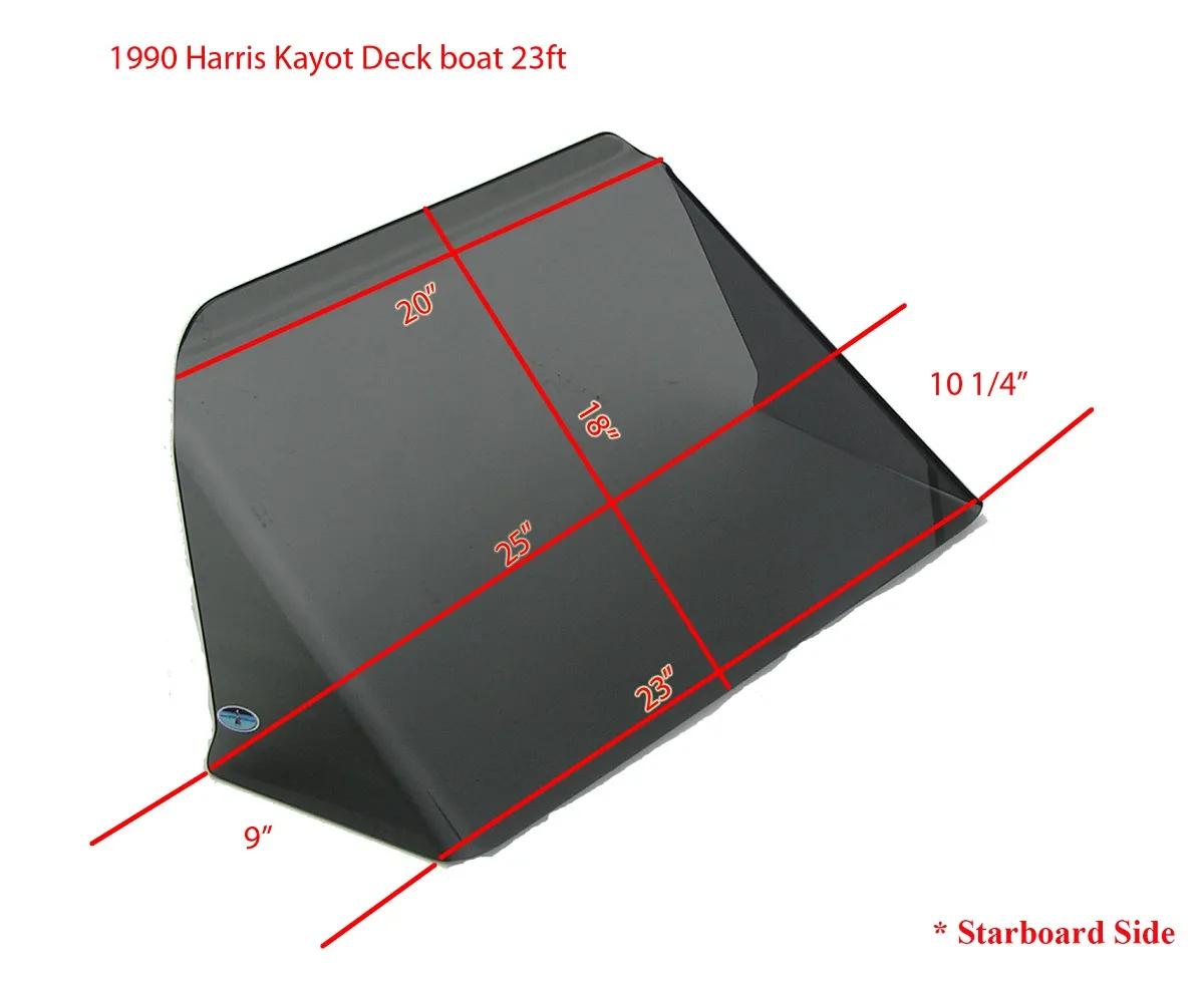 Harris 1990 23ft Kayot Deck Boat Dual Console