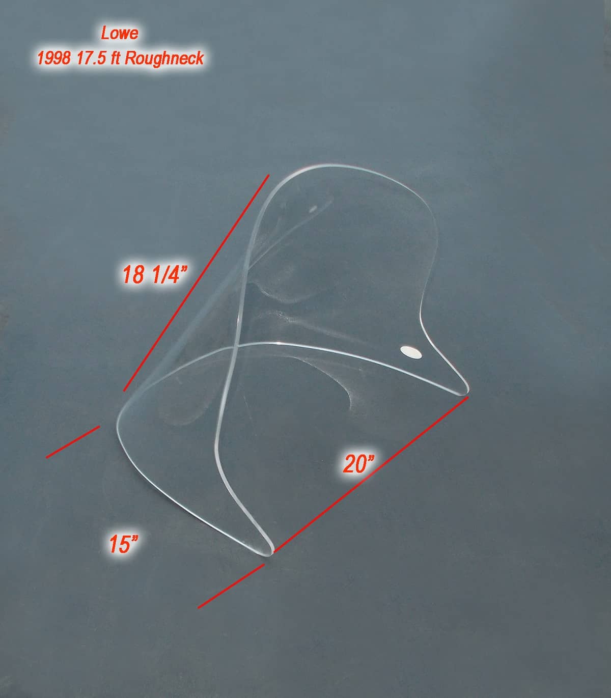 Lowe 1998 17.5 ft Roughneck