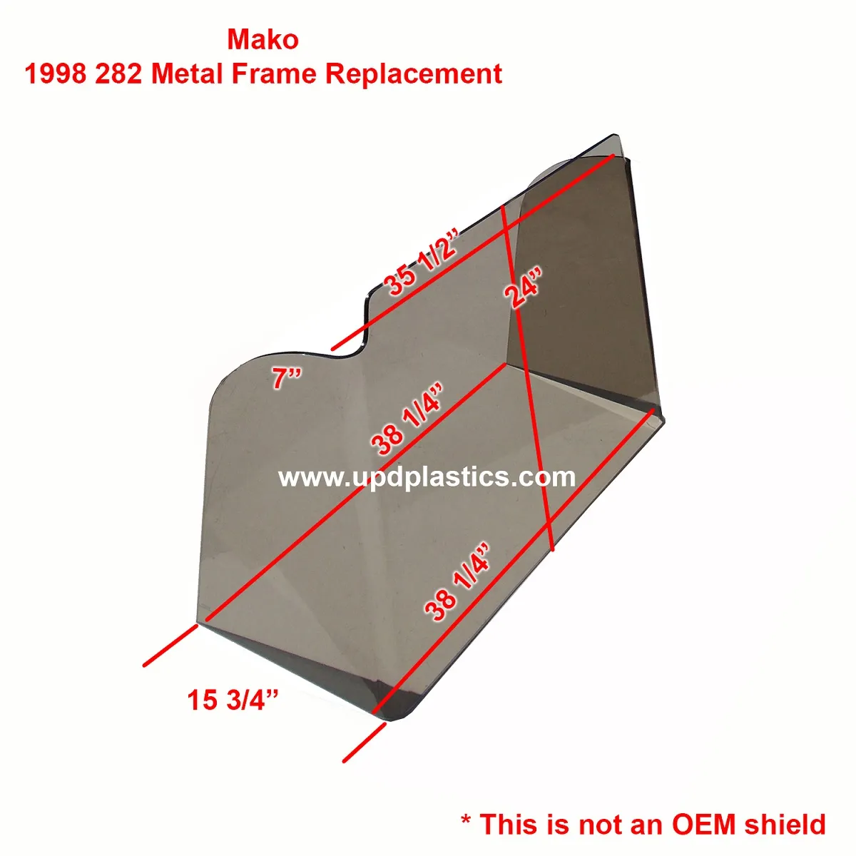 Mako 1998 282 Metal Frame Replacement