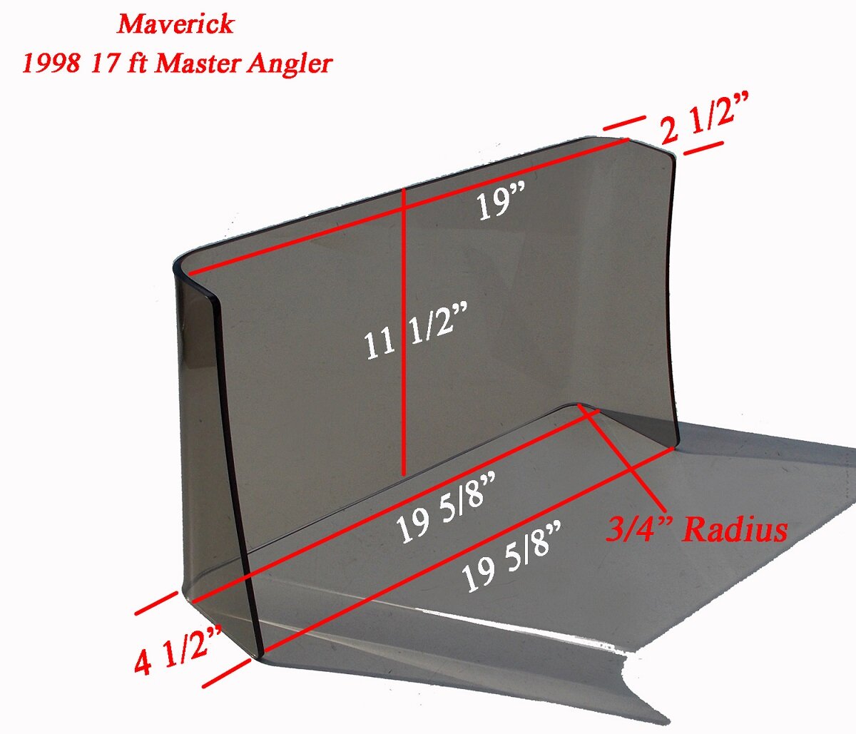Maverick 1998 17ft Master Angler