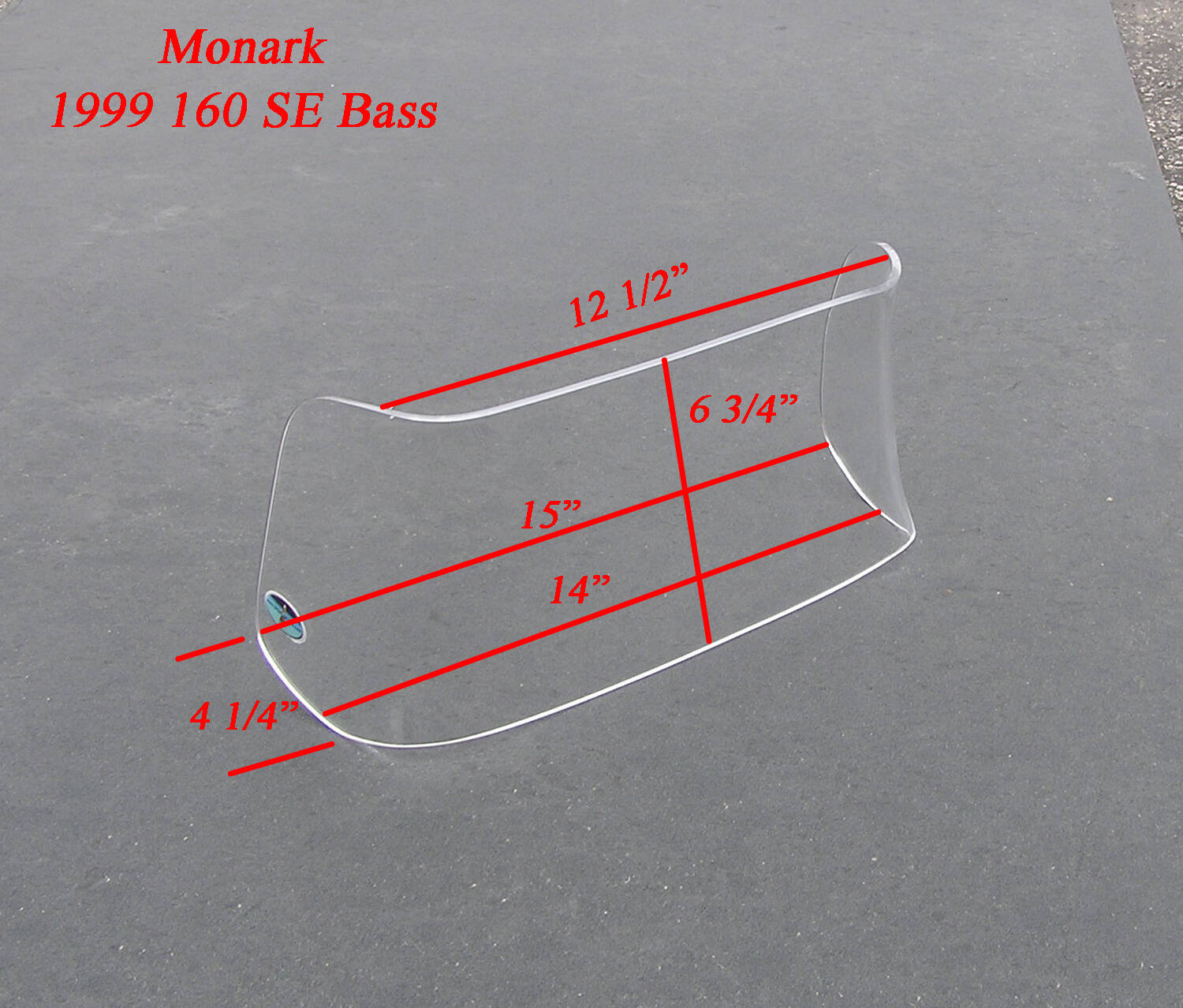 Monark 1999 160 SE Bass Boat