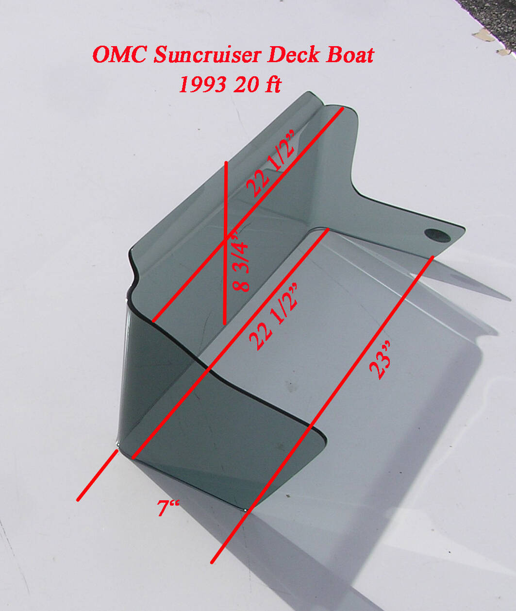 OMC 1993 20ft Suncruiser Deck Boat SC