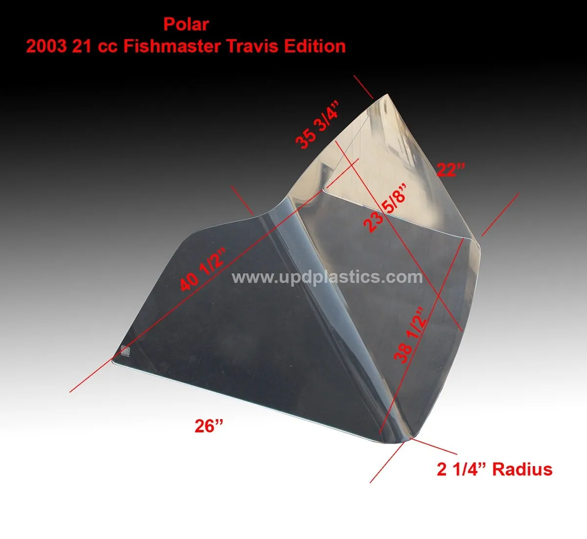 Polar 2003 21ft CC Fishmaster Travis Edition