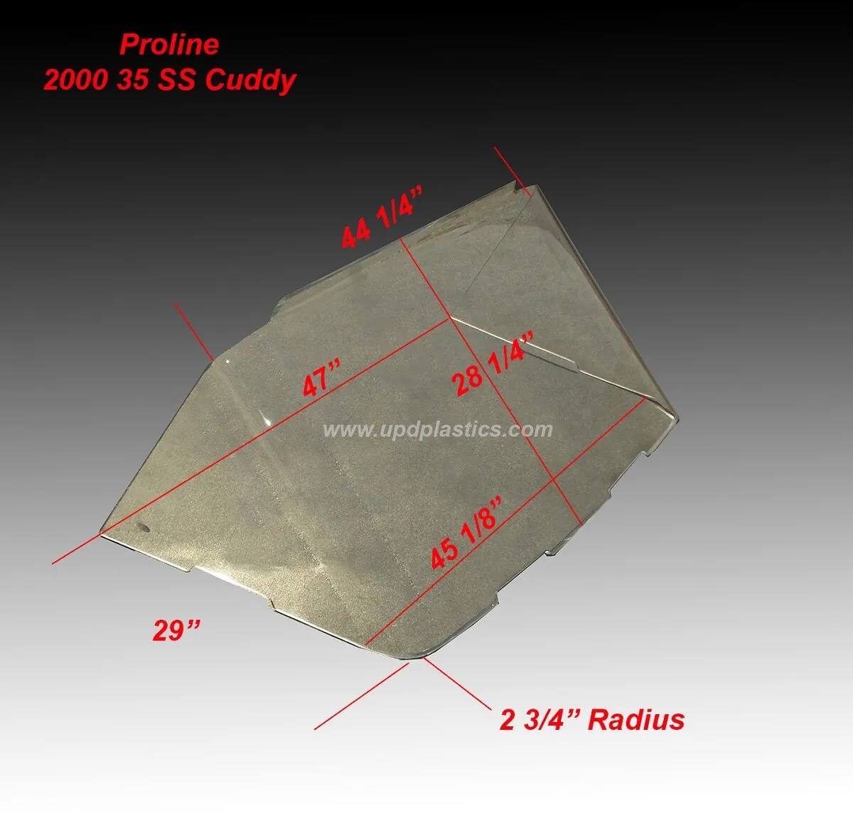 Proline 2000 34 SS Cuddy