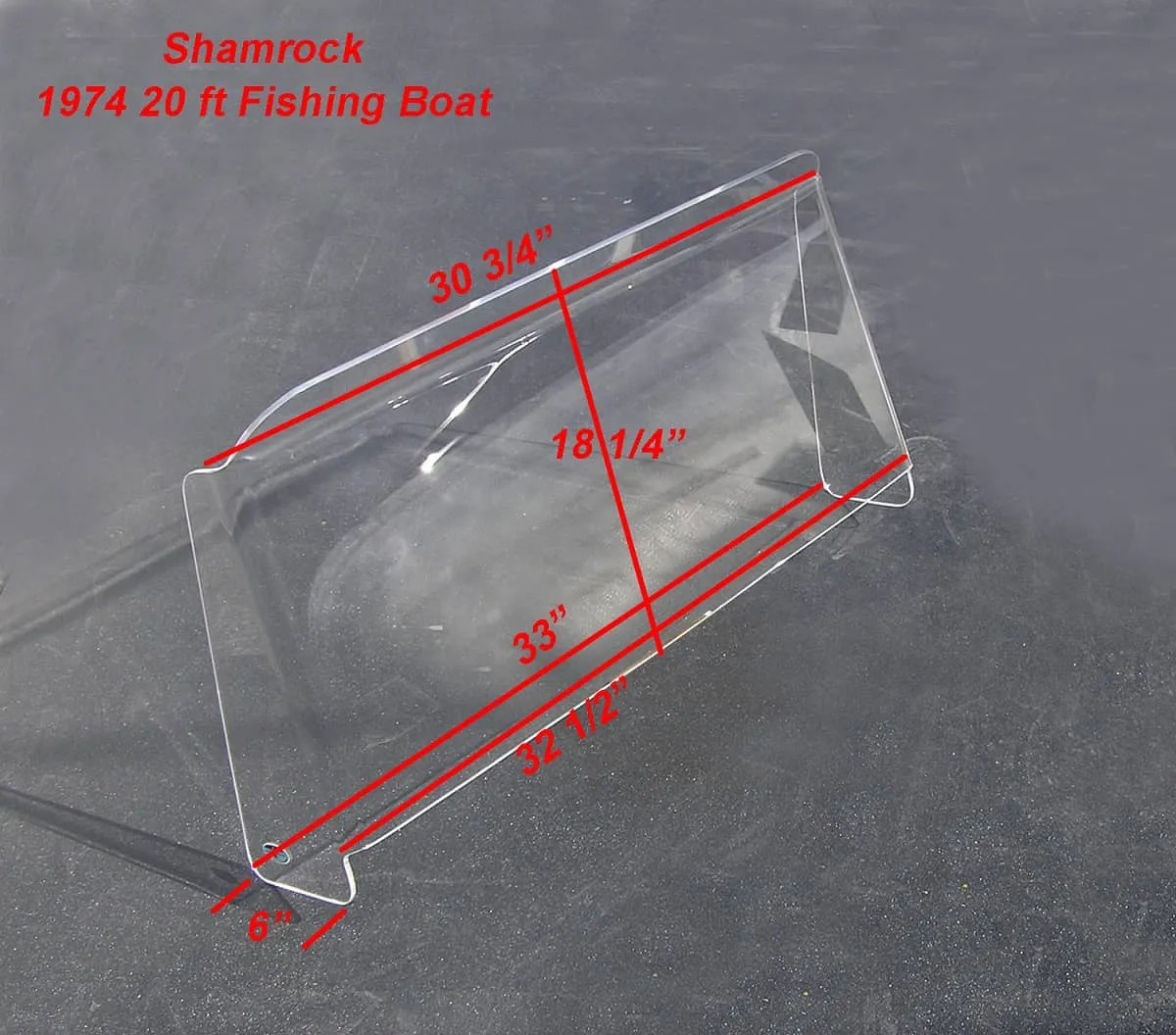 Shamrock 1974 20ft Fishing Boat
