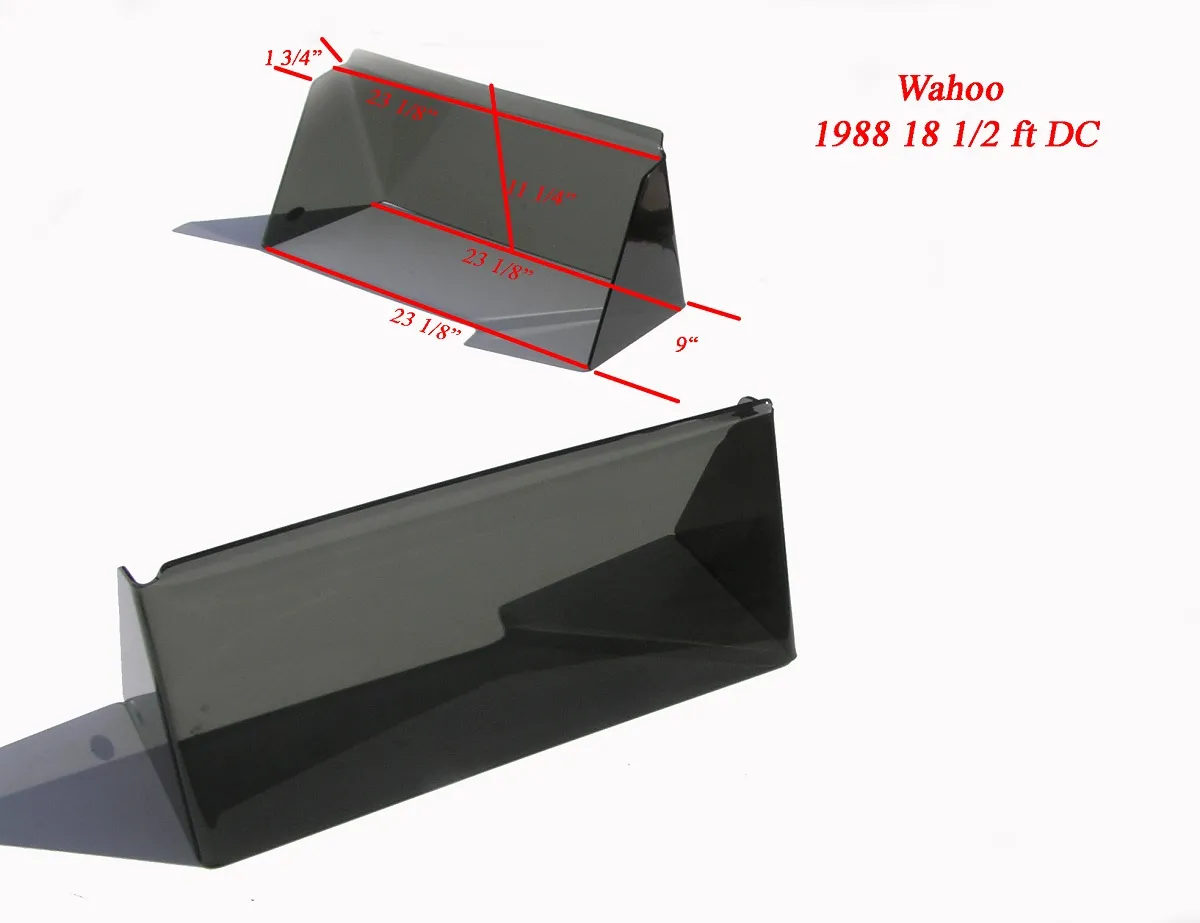 Wahoo 1988 18 1/2 ft Dual Console
