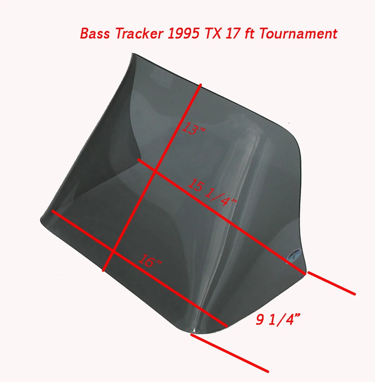 Bass Tracker 1995 17ft TX Pro Tournament