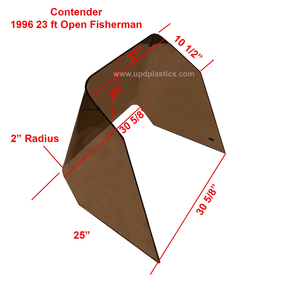 Contender 1996 23ft Open Fisherman