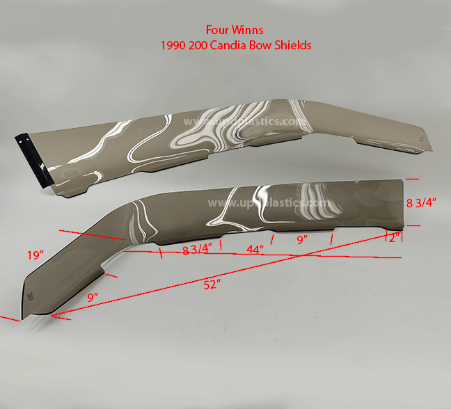 Four Winns 1990 200 Candia Bow Shield