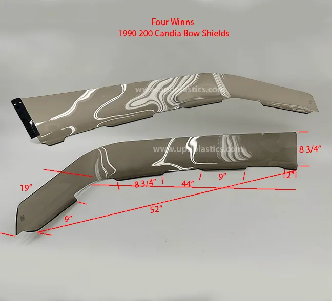 Four Winns 1990 200 Candia Bow Shield