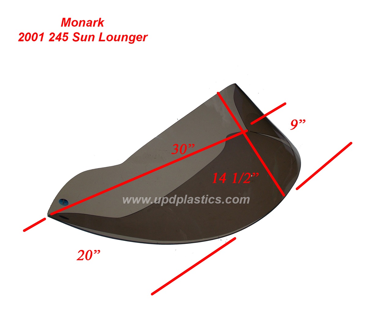 Monark 2001 245 Sun Lounger