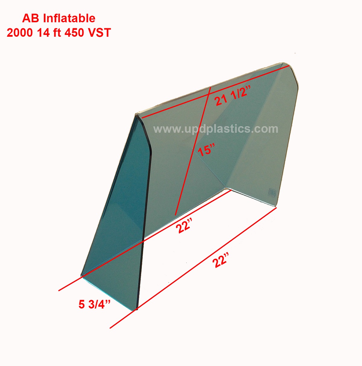 AB Inflatable 2000 14ft 450 VST