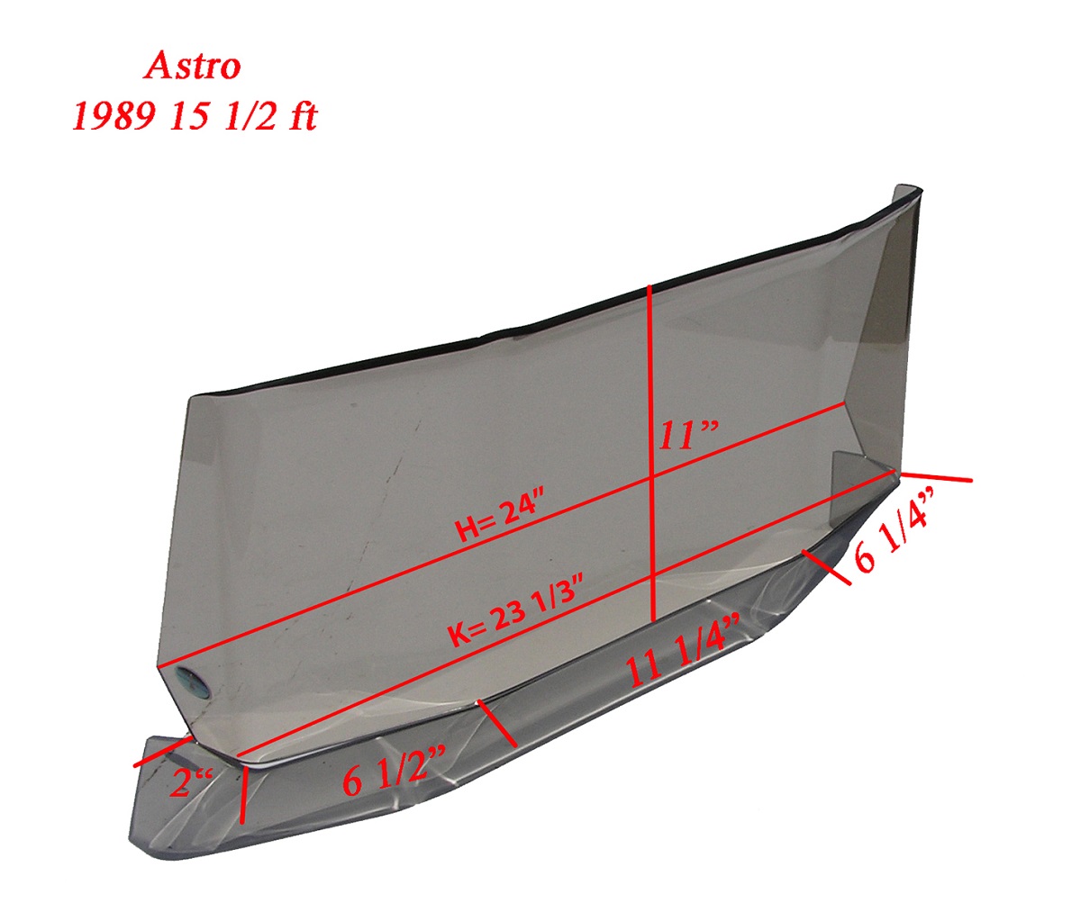 Astro 1989 15 1/2 ft SC