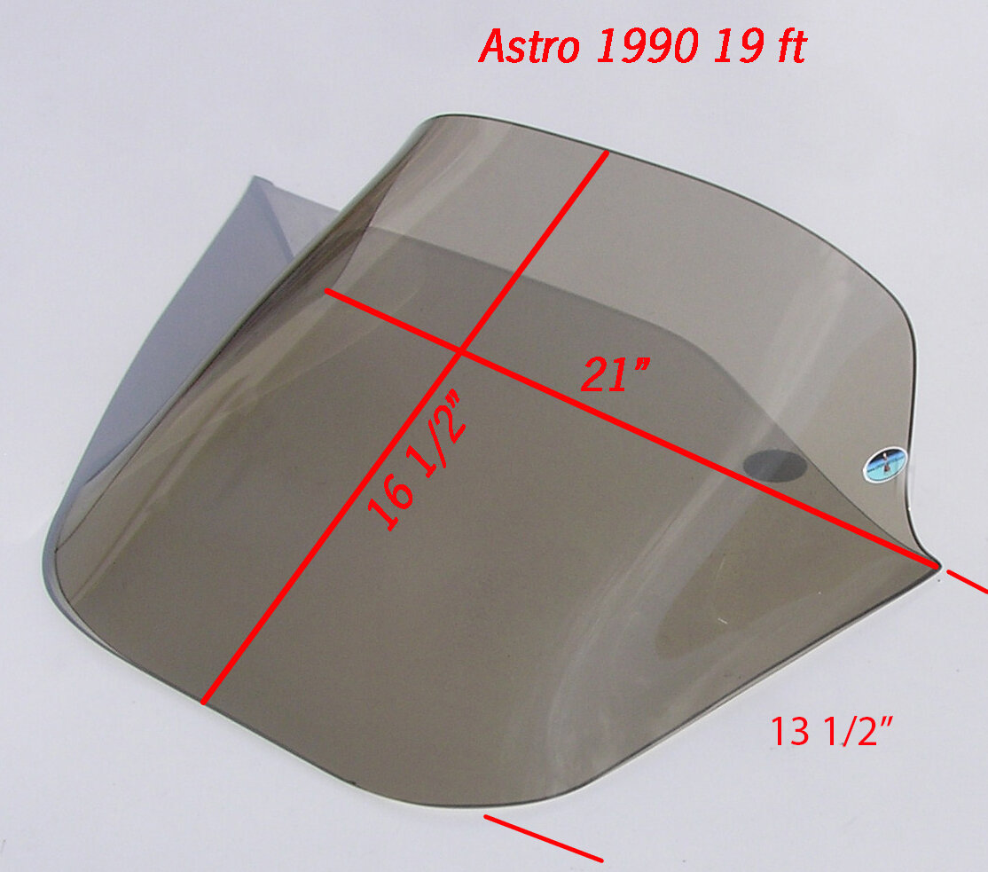 Astro 1990 19ft FDX Single Console