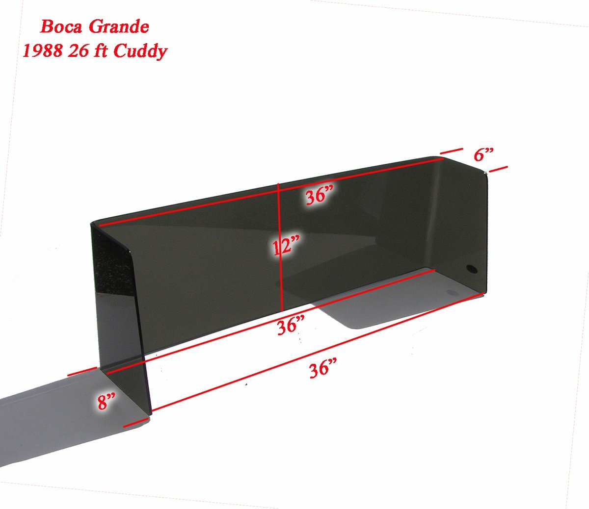 Boca Grande 1988 26ft Cuddy