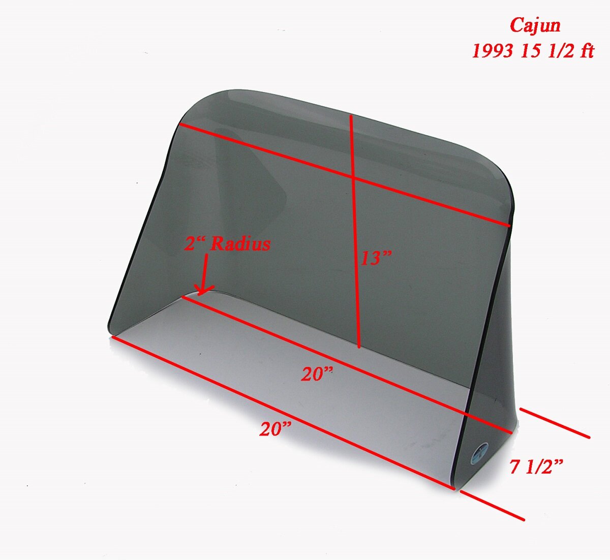 Cajun 1993 15 1/2 ft Bass Boat SC