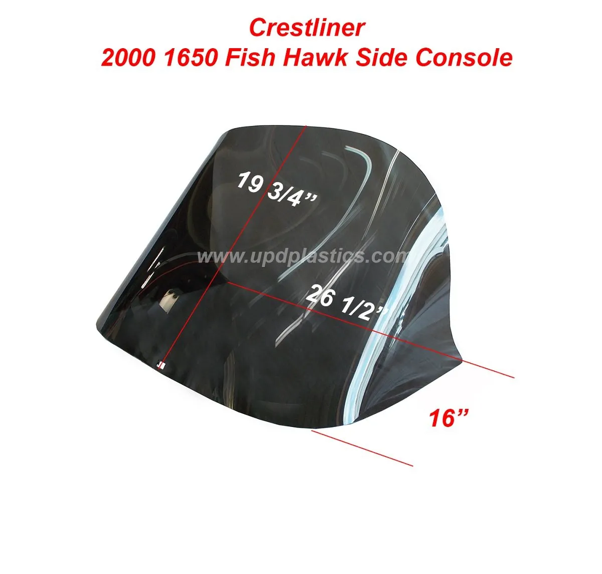 Crestliner 2000 1650 Fish Hawk Side Console