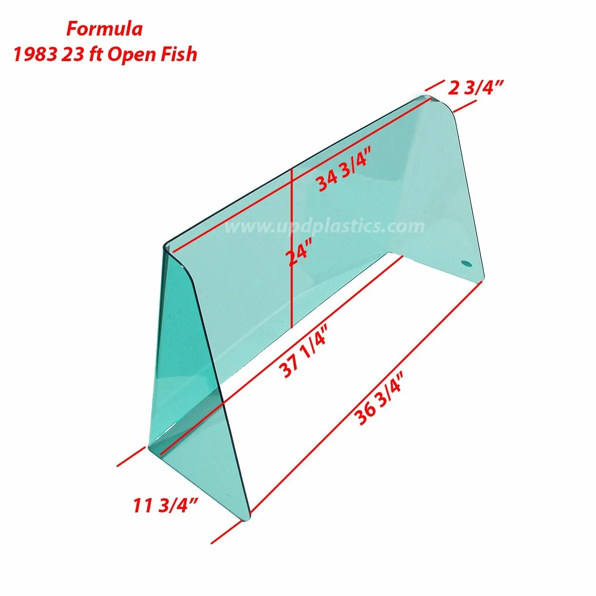 Formula 1984 23ft Open Fish