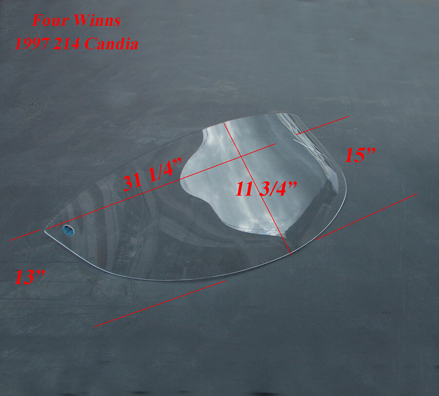 Four Winns 1997 214 Candia Limited Deck Boat