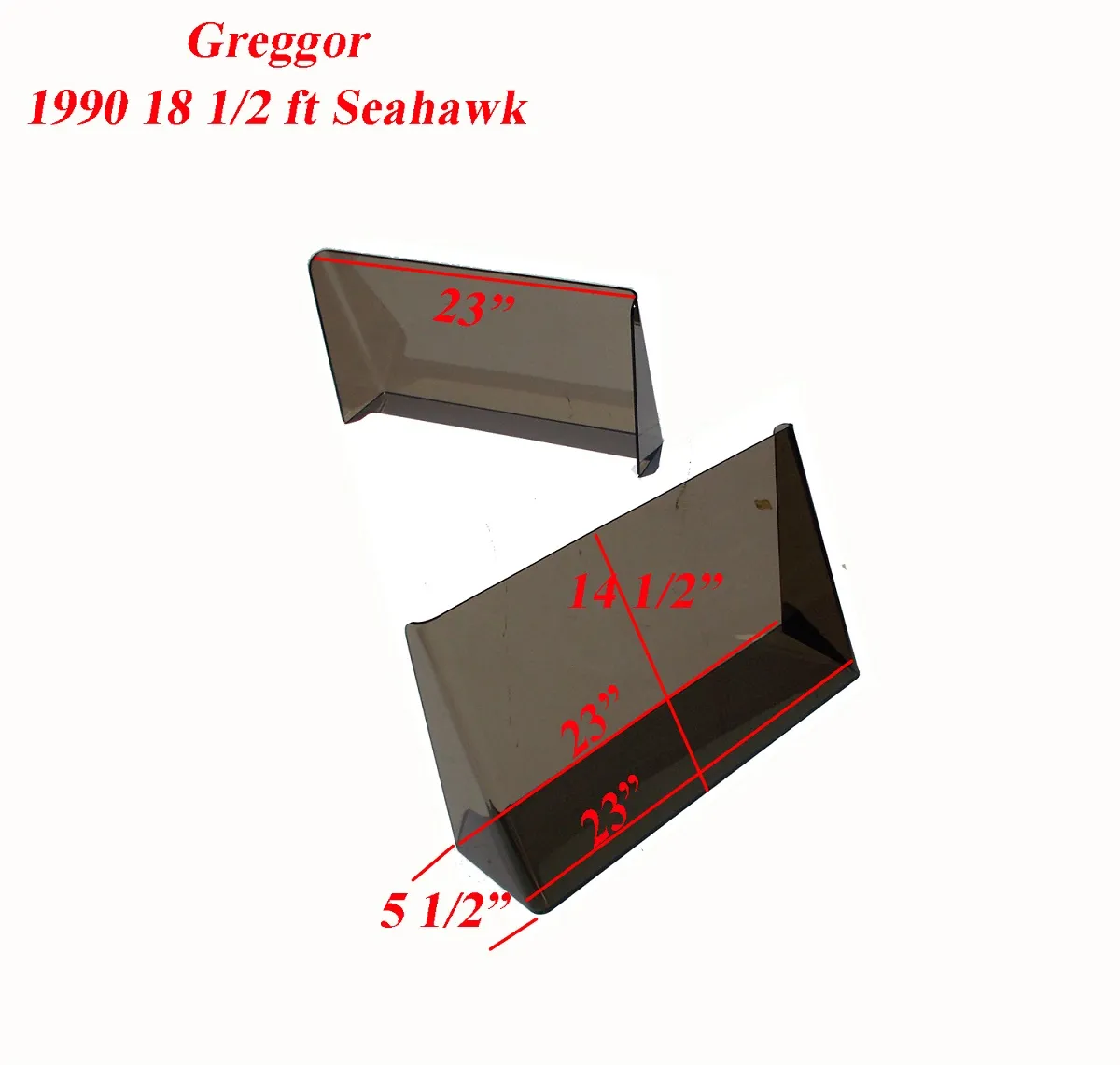 Gregor 1990 18 1/2ft Sea Hawk 4 DC
