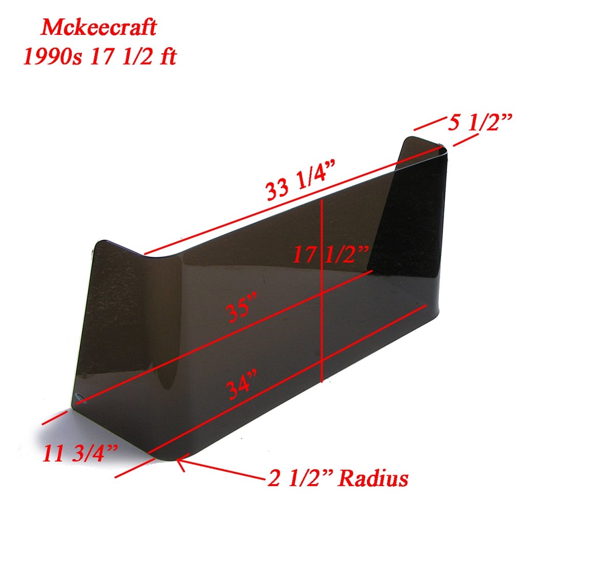 Mckee Craft 1990’s 17 1/2ft