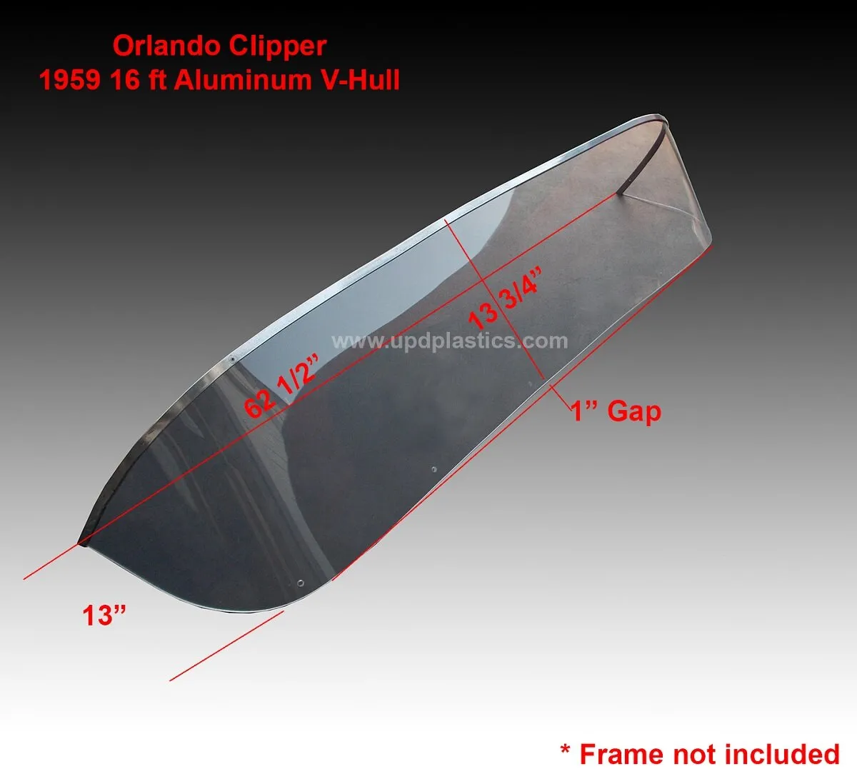 Orlando 1959 16ft Clipper Aluminum V-Hull