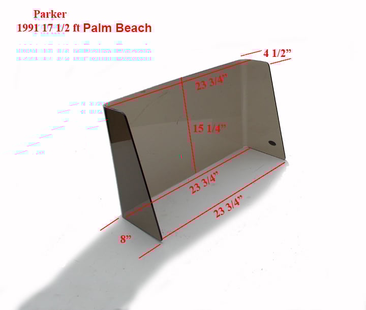 Parker 1991 17.5 ft Palm Beach