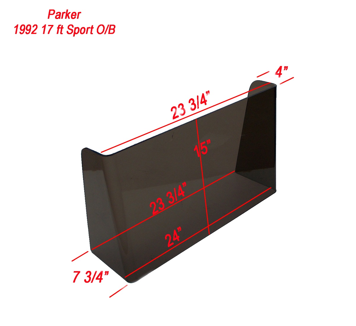 Parker 1992 17ft Sport O/B