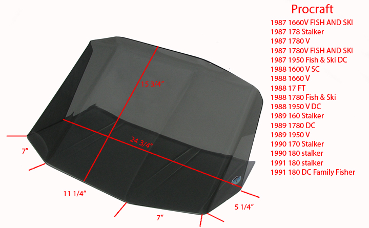 Procraft 1987 1660 V Fish & Ski