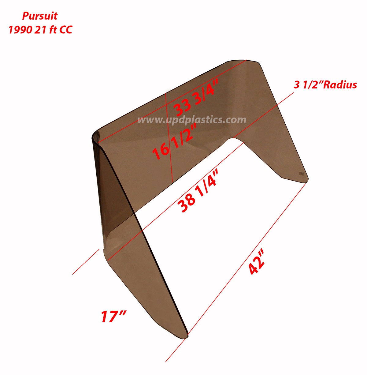 Pursuit 1990 21ft CC
