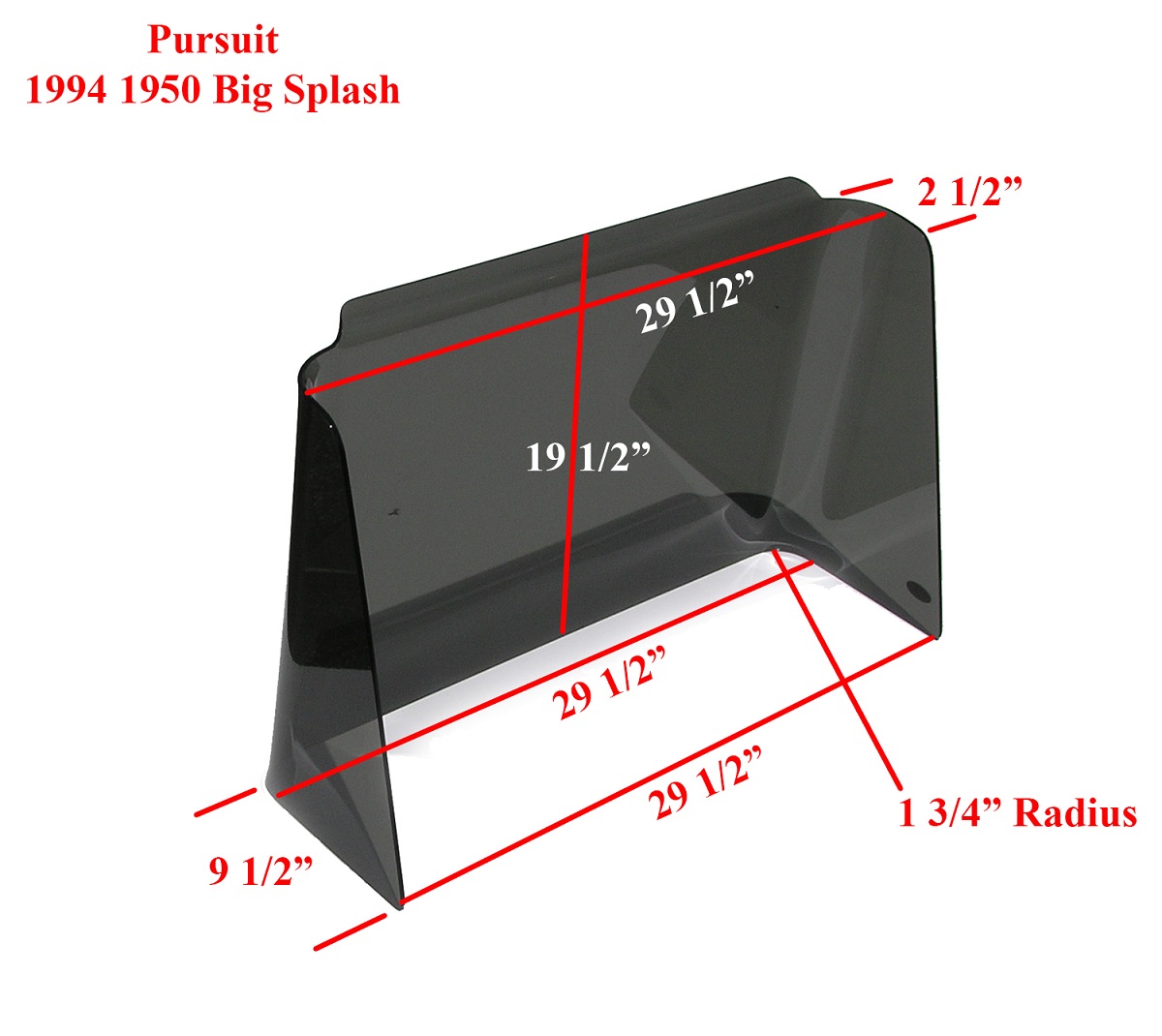 Pursuit 1994 1950 Big Splash