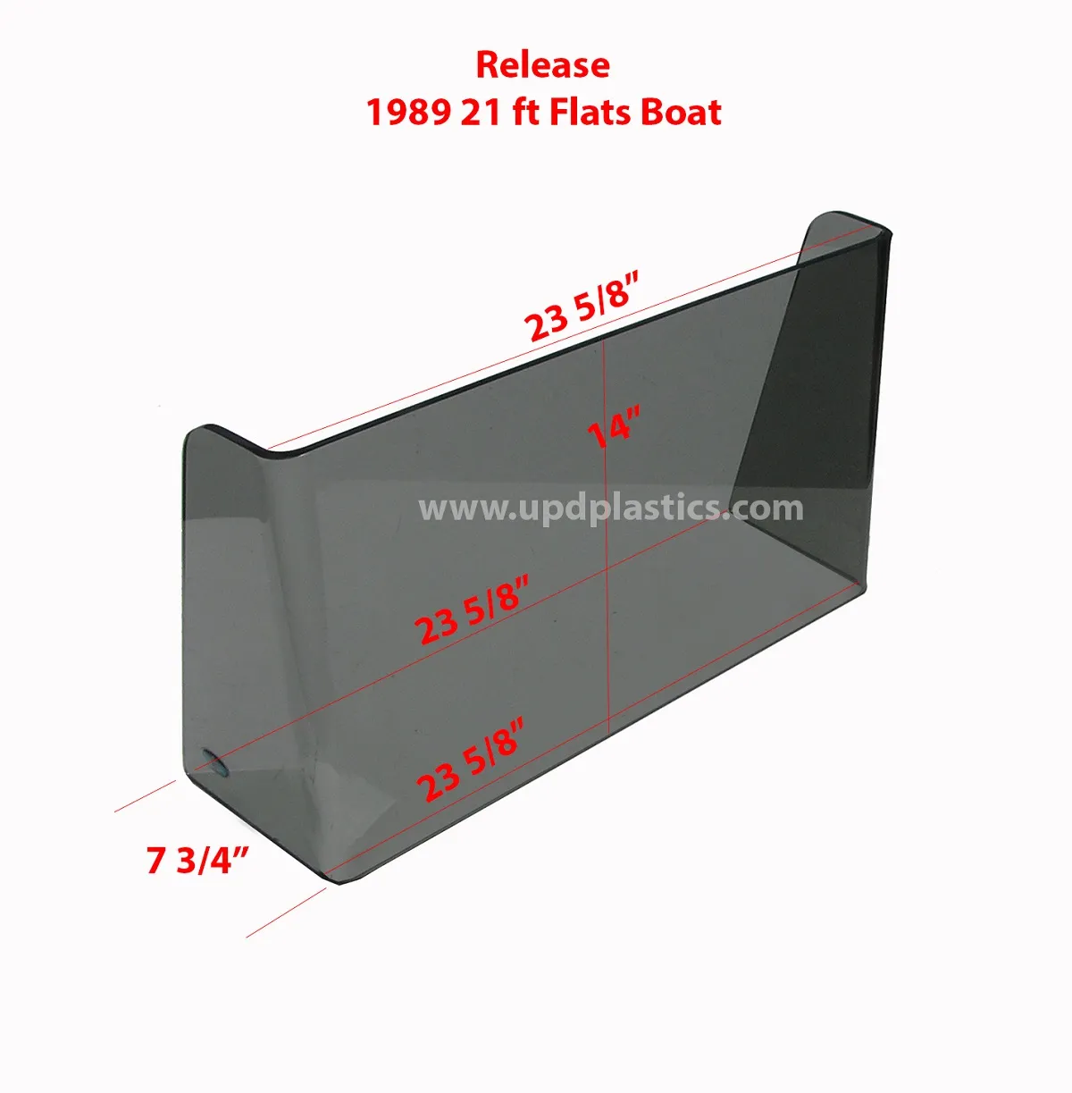 Release 1989 21ft Flats Boat