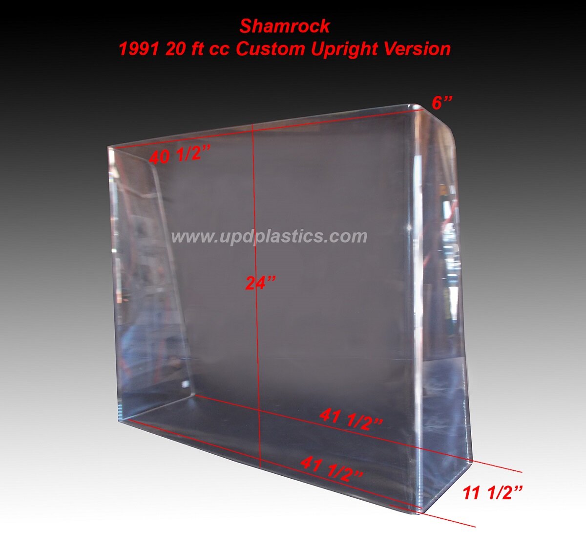 Shamrock 1991 20ft CC Custom Upright Version
