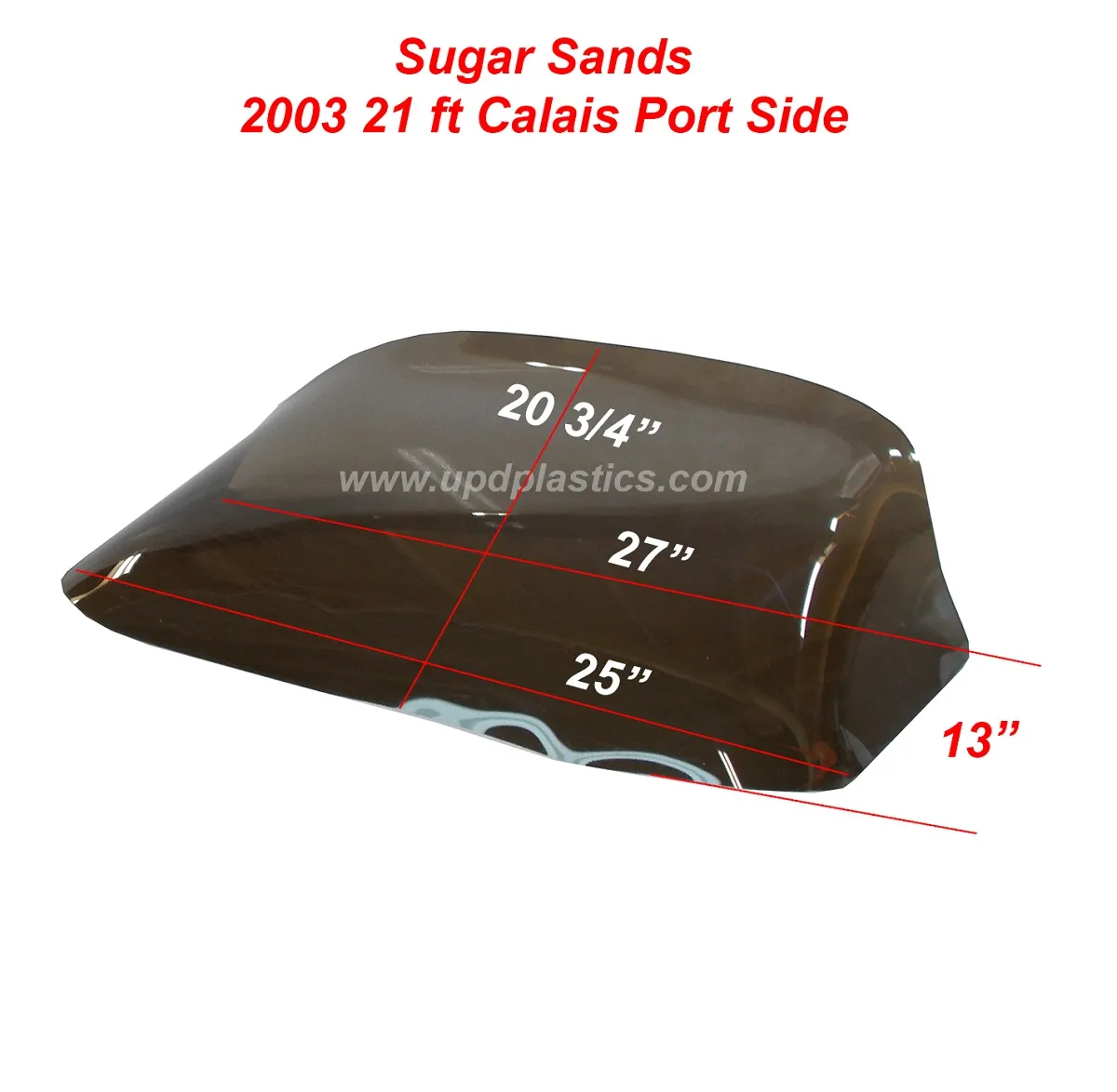 Sugar Sands 2003 21ft Calais Port Side