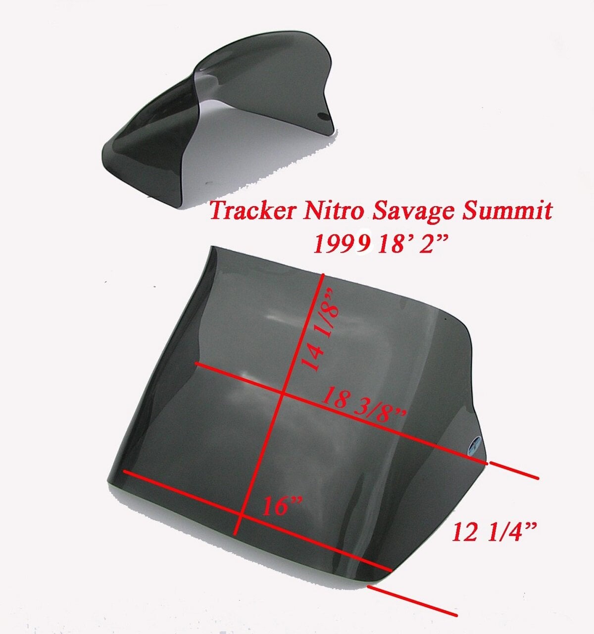 Tracker Nitro 1999 18.2 ft Savage Summit Edition DC