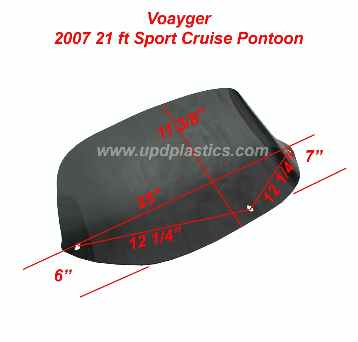 Voyager 2007 21ft Sport Cruise Pontoon