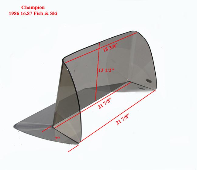 Champion 1986 16.87 ft Fish & Ski