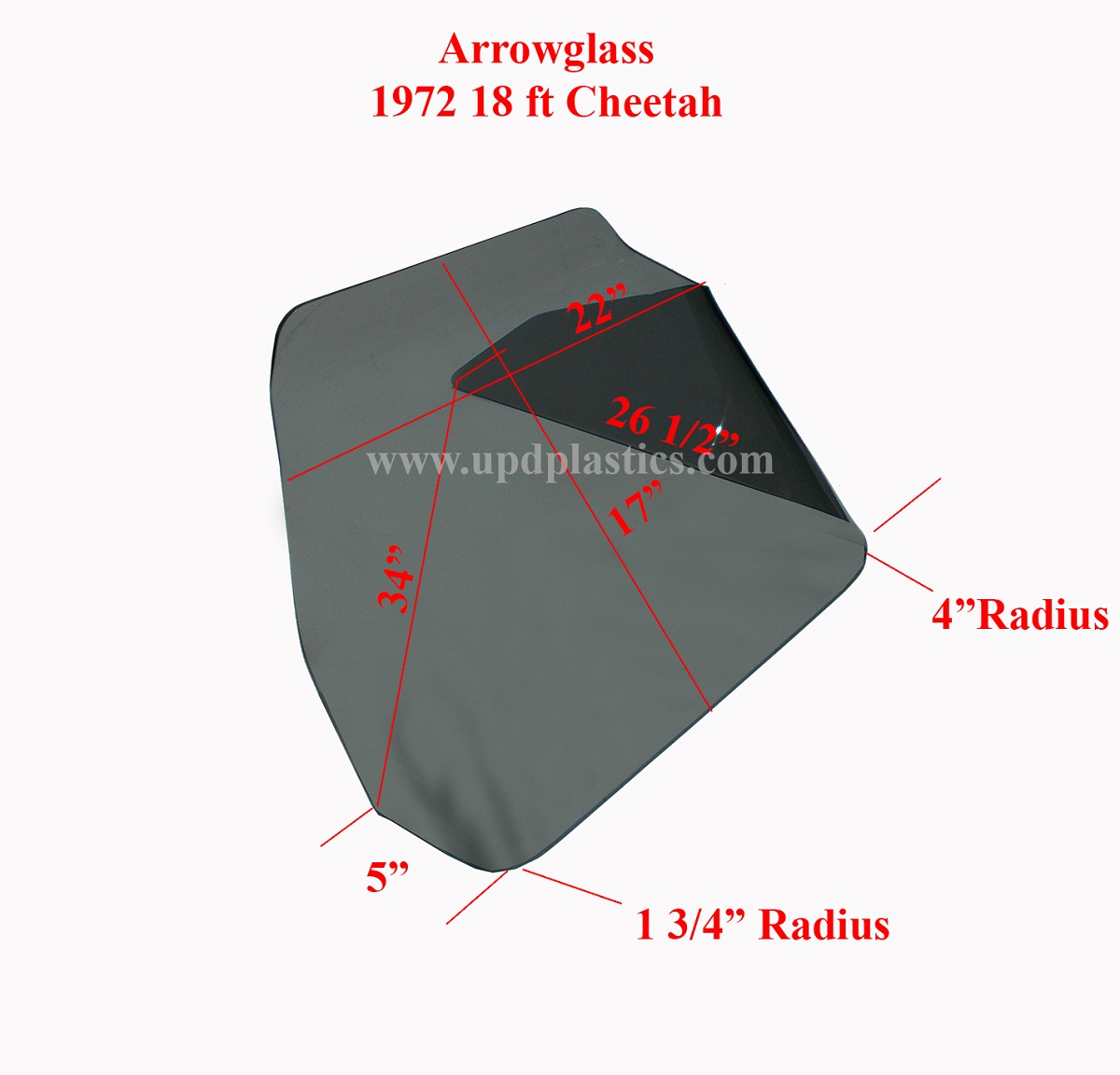 Arrowglass 1972 18ft Cheetah