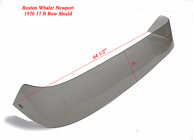 Boston Whaler 1976 17ft Newport Bow Shield