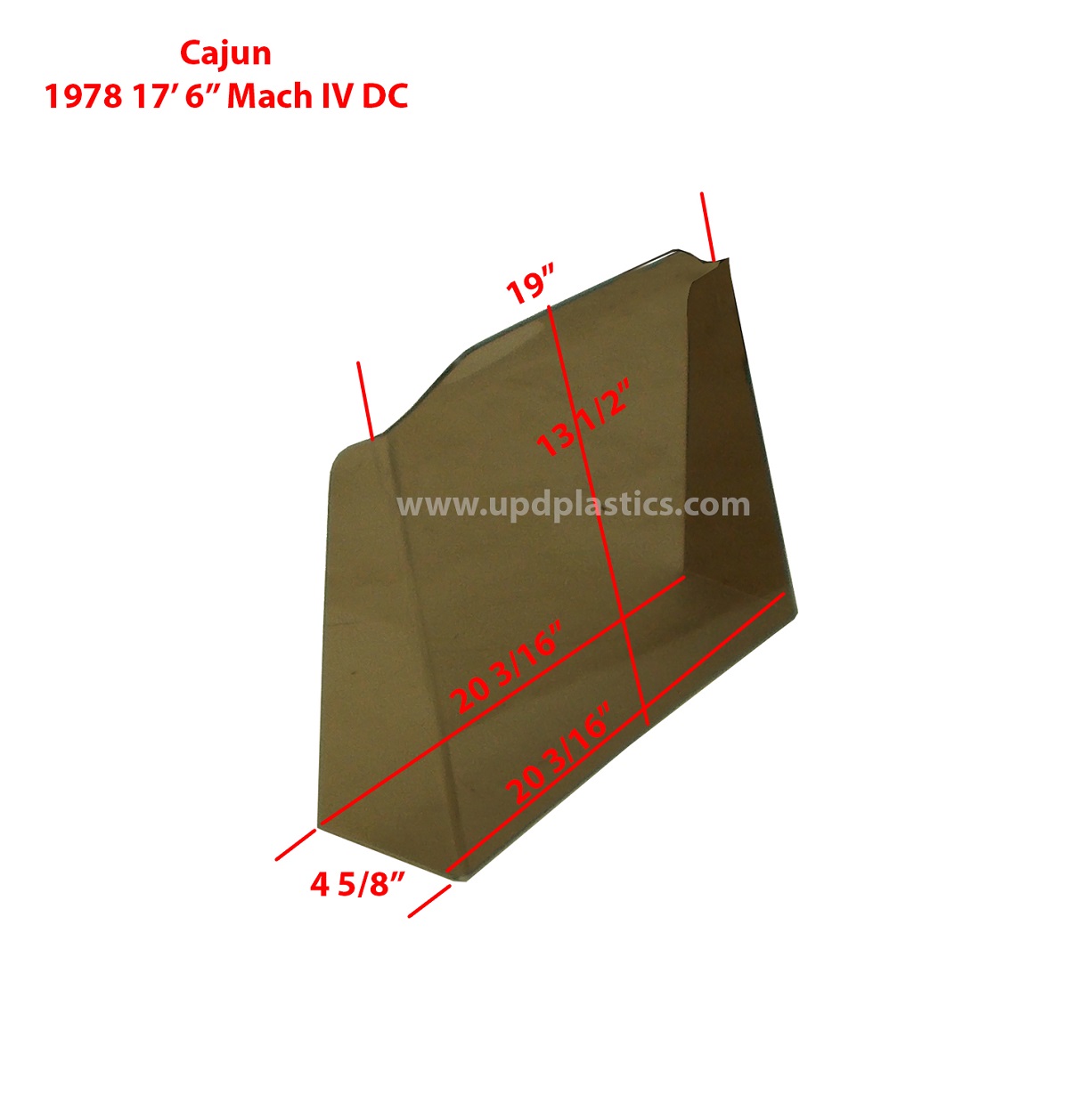 Cajun 1978 17’6″ Mach IV