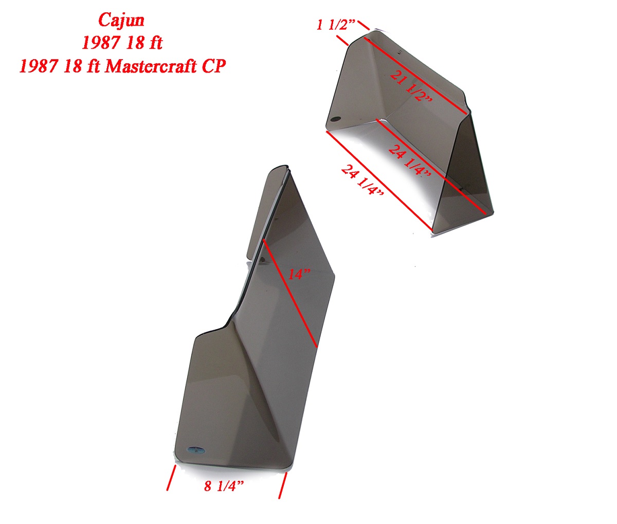 Cajun 1987 18ft Bass Boat DC