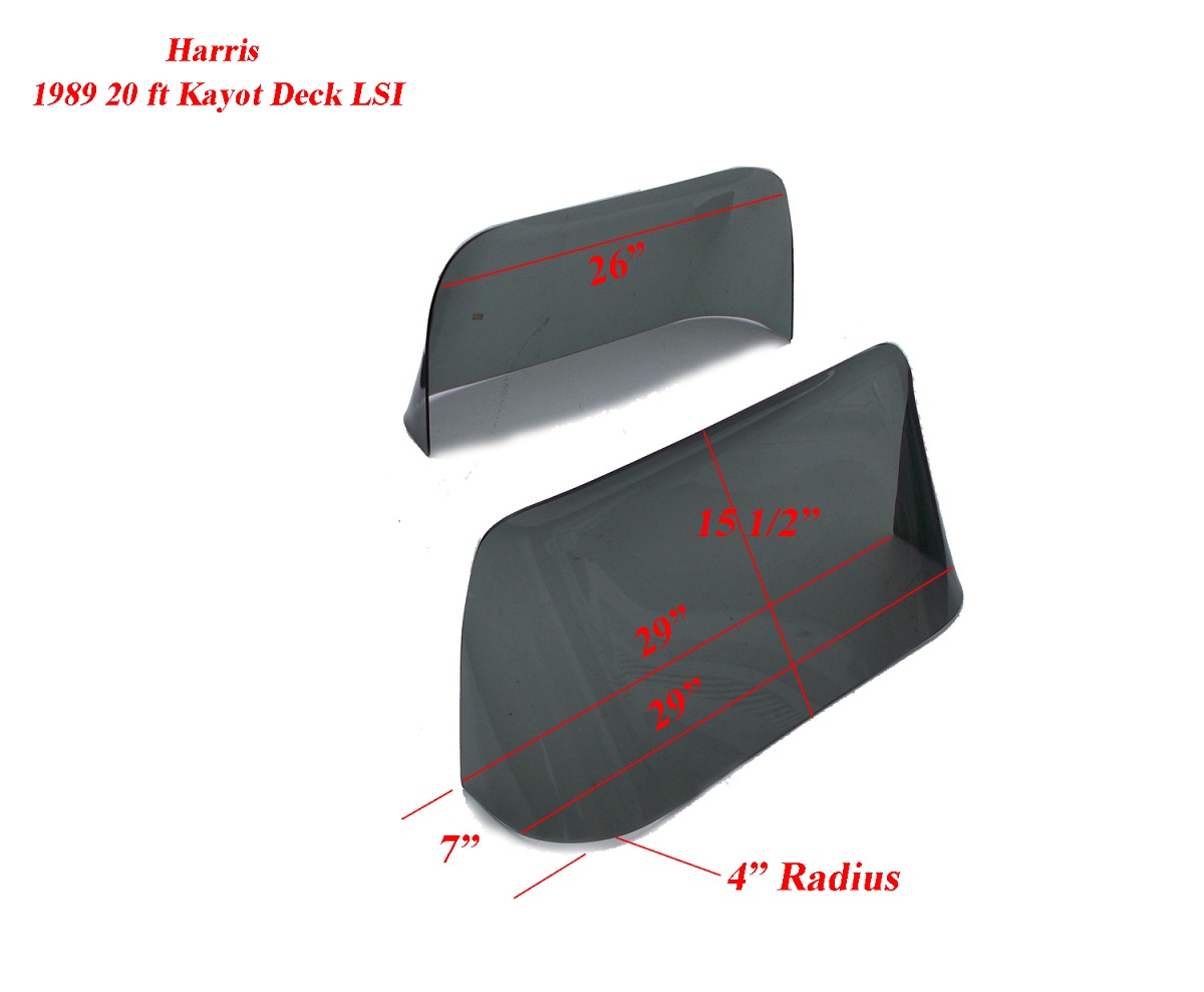 Harris 1989 2000 LSI Flote Deck Boat